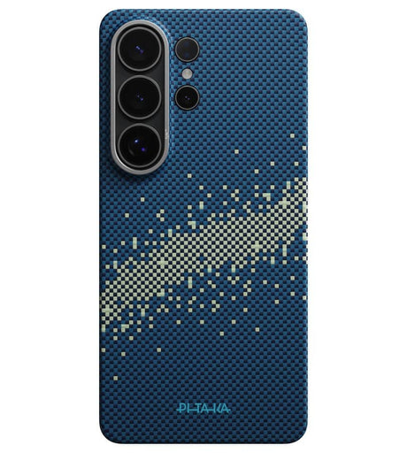 Magsafe Калъф за Samsung S26 Ultra, Pitaka Edge StarPeak Milky Way Galaxy Case, Син (2)