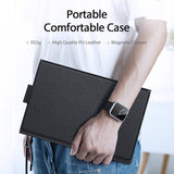 Калъф с Клавиатура за Samsung Tab S11 Ultra 14.6", Dux Ducis Keyboard+Touch Leather Case, Черен (3)