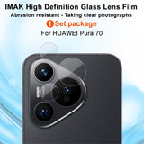 Протектор за Обективите на Huawei Pura 80, Imak Camera Lens Glass, Прозрачен (2)