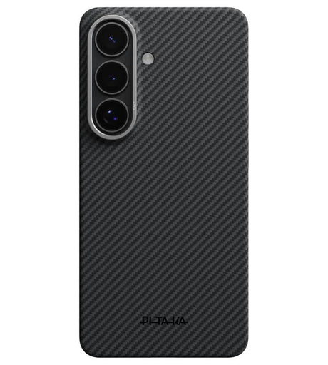 Magsafe Калъф за Samsung S26 Plus, Pitaka Edge Case Black/Grey, Черен