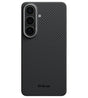 Magsafe Калъф за Samsung S26 Plus, Pitaka Edge Case Black/Grey, Черен