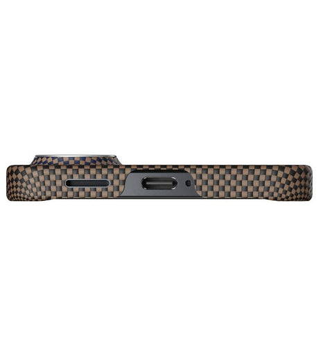 Magsafe Калъф за Samsung S26 Plus, Pitaka Edge Case Sunset, Кафяв (7)