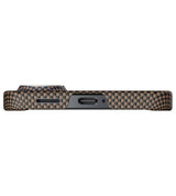Magsafe Калъф за Samsung S26, Pitaka Edge Case Sunset, Кафяв (4)