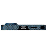 Magsafe Калъф за Samsung S26 Ultra, Pitaka Edge Case Moonrise, Син (3)