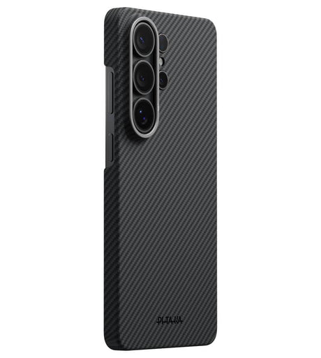 Magsafe Калъф за Samsung S26 Ultra, Pitaka Edge Case Black/Grey, Черен