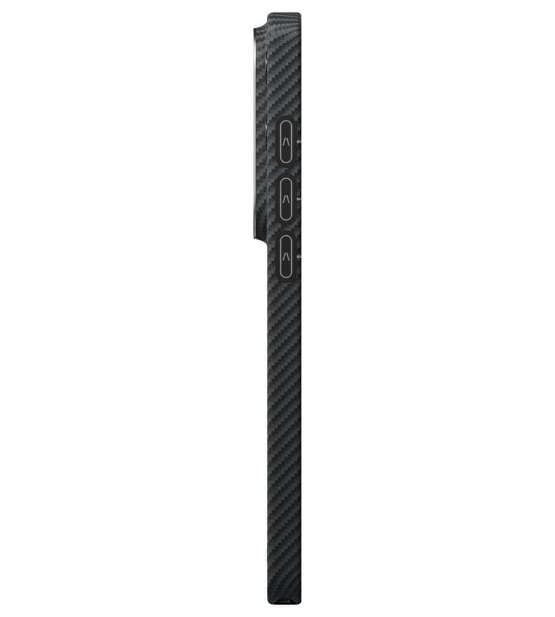 Magsafe Калъф за Samsung S26 Ultra, Pitaka Edge Case Black/Grey, Черен (7)