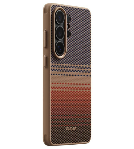 Magsafe Калъф за Samsung S26 Ultra, Pitaka Cairn Sunset Case, Кафяв