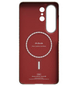 Magsafe Калъф за Samsung S26 Ultra, Pitaka Edge Case Sunset, Кафяв (3)