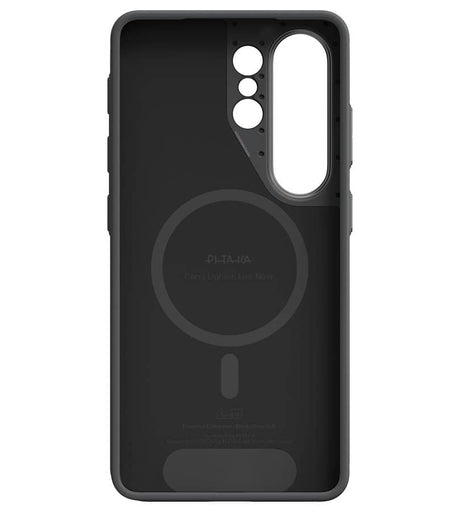 Magsafe Калъф за Samsung S26 Ultra, Pitaka Cairn Black/Grey Case, Черен (3)