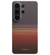 Magsafe Калъф за Samsung S26 Ultra, Pitaka Edge Case Sunset, Кафяв (2)