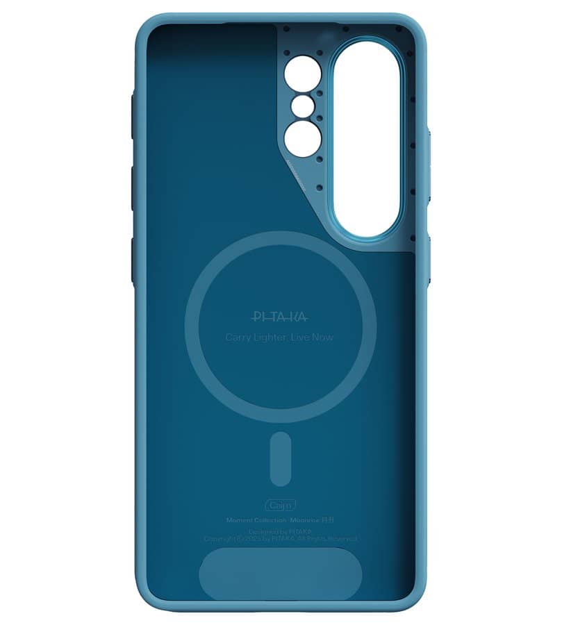 Magsafe Калъф за Samsung S26 Ultra, Pitaka Cairn Moonrise Case, Син (3)