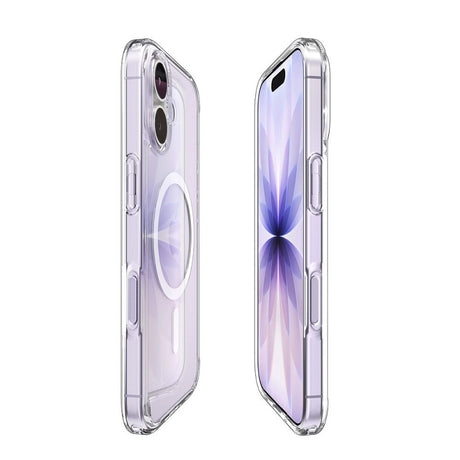 Magsafe Калъф за iPhone 17, Spigen Ultra Hybrid Case, Бял (6)