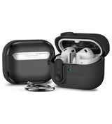 Силиконов Калъф за Samsung Galaxy Buds 3 Pro/ 3 FE/ 3, Tech-Protect Slim Hook Case, Черен (2)