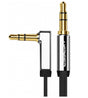 Аудио Кабел, Ugreen AV119 Jack 3.5mm Angle 2m, Черен