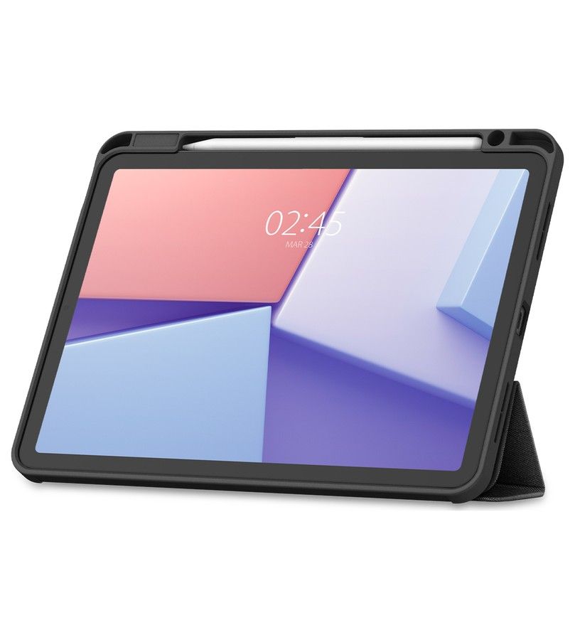 Калъф за iPad Air 11" 2026-2024, Spigen Urban Fit Case, Черен (9)