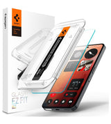 Стъклен Протектор за Nothing Phone 3A Pro/ 3A, Spigen EZ Fit Glass tR, Прозрачен