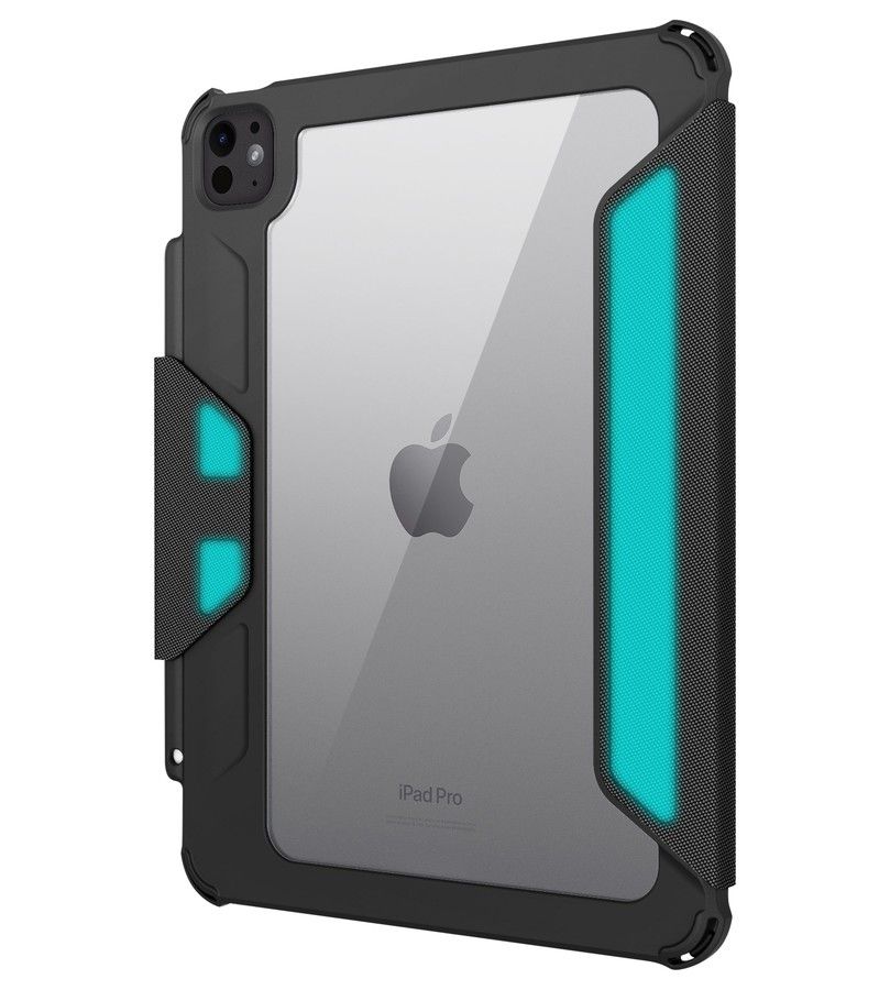 Калъф за iPad Air 11" 2026-2024, Mobile Origin Rugged Case, Черен (3)