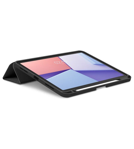Калъф за iPad Air 11" 2026-2024, Spigen Urban Fit Case, Черен (4)