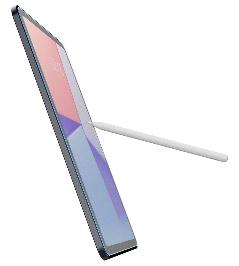 Матов Протектор за iPad Air 11 M4-M3-M2, Spigen Paper Touch EZ Fit Glass tR, Прозрачен (6)