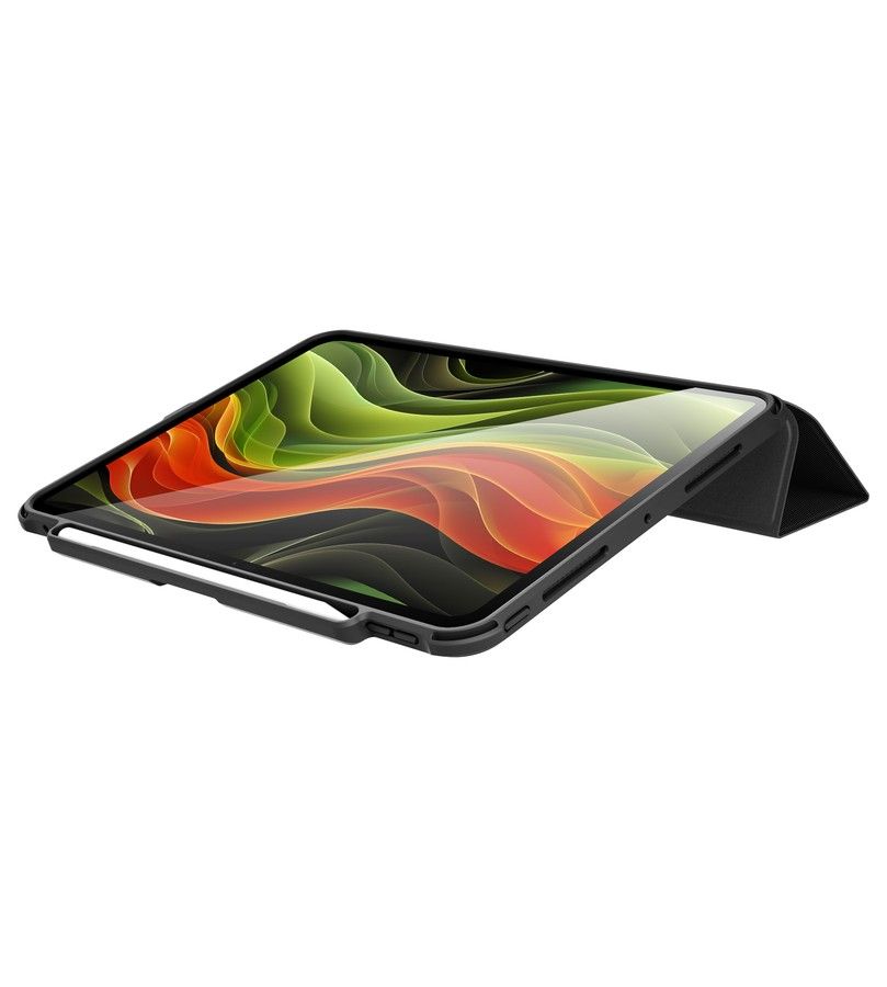 Калъф за iPad Air 11" 2026-2024, Mobile Origin Rugged Case, Черен (8)
