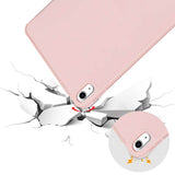 Защитен Калъф за Калъф за iPad 11th 2025 A16/ 10th 2022, Tech-Protect Trifold Slim Pen Case, Розов (7)