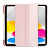 Защитен Калъф за Калъф за iPad 11th 2025 A16/ 10th 2022, Tech-Protect Trifold Slim Pen Case, Розов (2)