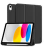 Защитен Калъф за Калъф за iPad 11th 2025 A16/ 10th 2022, Tech-Protect Trifold Slim Pen Case, Черен