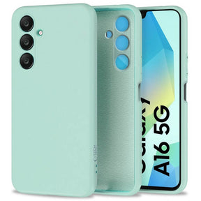 Силиконов Калъф за Samsung A16, Tech-Protect Icon Soft Case, Син