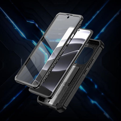 Противоударен Калъф за Xiaomi Redmi Note 14 Pro 5G, Tech-Protect Kevlar Pro Case, Черен (4)