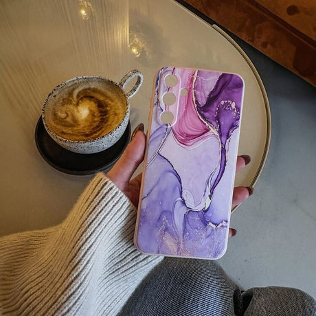 Силиконов Калъф за Samsung A36, Tech-Protect Icon Marble Case, Цветен (3)