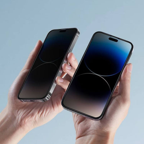 Затъмняващ Протектор за Samsung A36, Tech-Protect Privacy Spy+ Glass 2бр., Черен (4)
