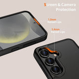 Матов Калъф за Samsung A56, Tech-Protect MagMat Case, Черен (2)