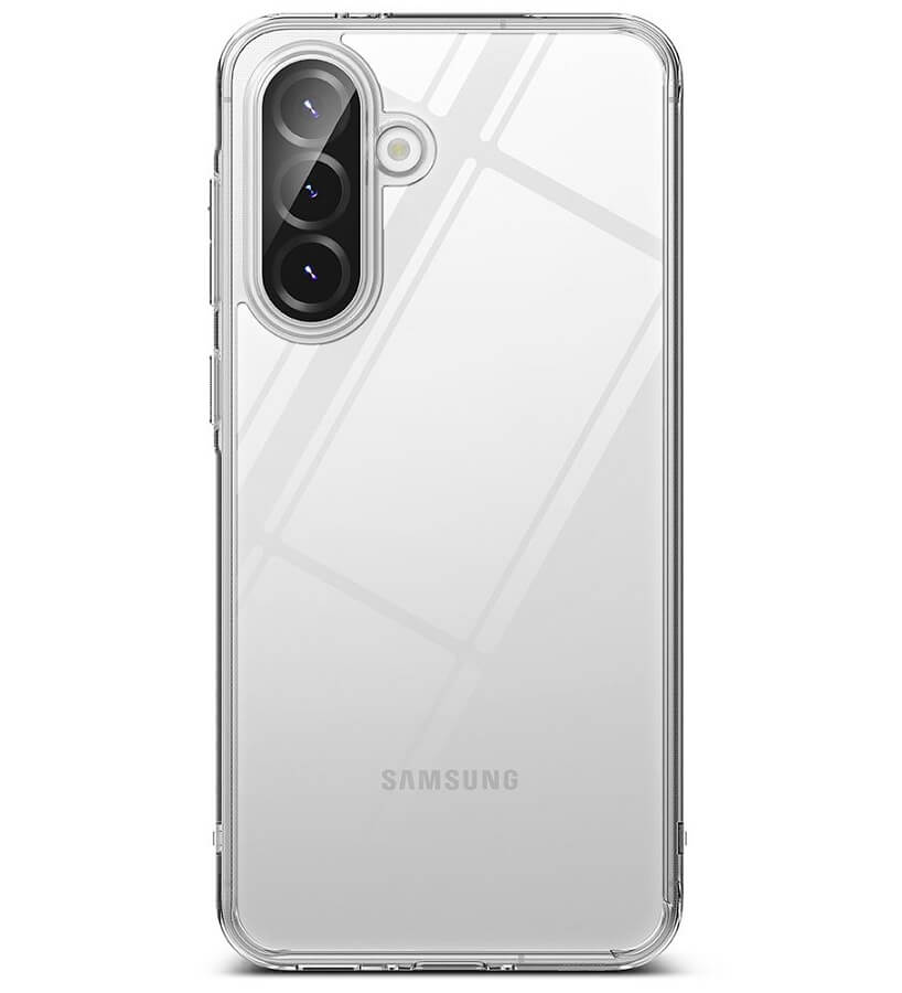 Противоударен Хибриден Калъф за Samsung A56, Ringke Fusion Case, Прозрачен (2)