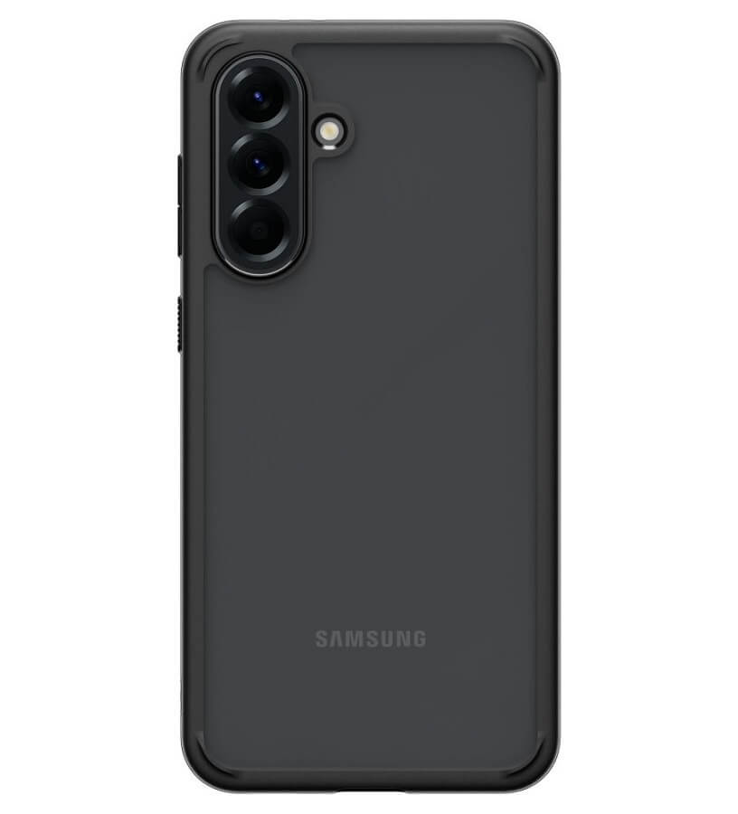 Противоударен Хибриден Калъф за Samsung A56, Spigen Ultra Hybrid Case, Черен (2)