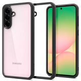 Противоударен Хибриден Калъф за Samsung A56, Spigen Ultra Hybrid Case, Черен (4)