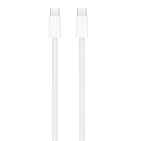 Оригинален Кабел Apple USB-C to USB-C 240W Woven MU2G3ZM/A 2m, Бял (Bulk) (2)