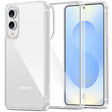 Калъф за Samsung S25 Edge, Tech-Protect FlexAir Hybrid Clear Case, Прозрачен