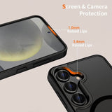 Magsafe Калъф за Samsung S25 Edge, Tech-Protect MagMat Case, Черен (3)
