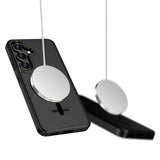 Magsafe Калъф за Samsung S25 Edge, Tech-Protect MagMat Case, Черен (2)