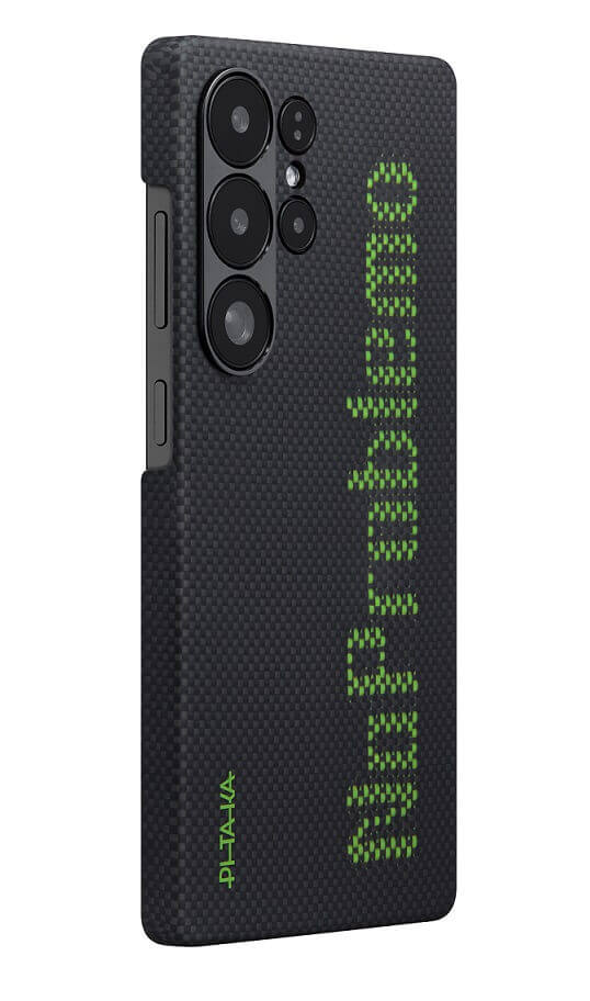 Magsafe Калъф за Samsung S25 Ultra, Pitaka Edge Aries NoProblemo Case, Черен (2)