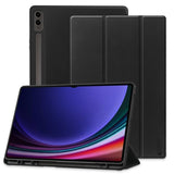 Защитен Калъф за Samsung Tab S9 FE Plus 12.4", Tech-Protect Trifold Slim Case, Черен
