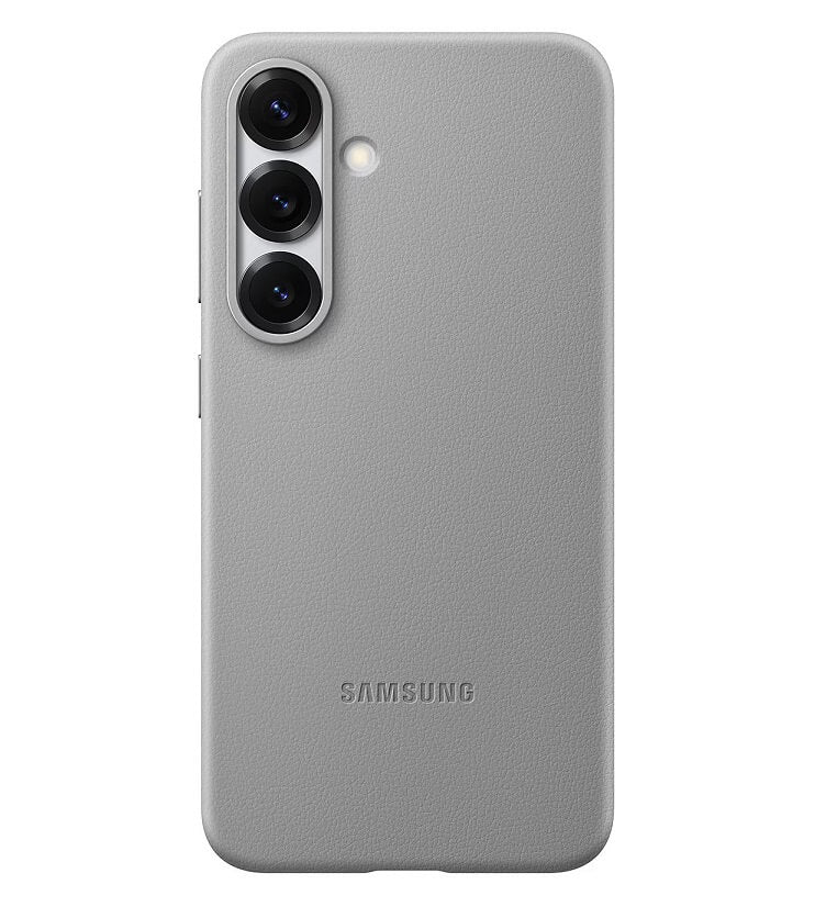 Оригинален Кожен Калъф за Samsung S25, Kindsuit Case EF-VS931PJEGWW, Сив