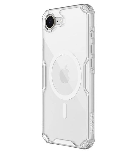 Magsafe Калъф за iPhone 17e/ 16e, Nillkin Nature Pro Case, Прозрачен (2)