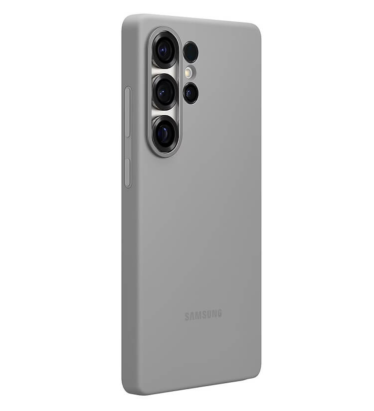 Оригинален Силиконов Калъф за Samsung S25 Ultra, Silicone Case EF-PS938CJEGWW, Сив (2)