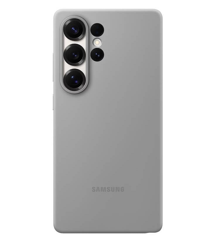 Оригинален Силиконов Калъф за Samsung S25 Ultra, Silicone Case EF-PS938CJEGWW, Сив