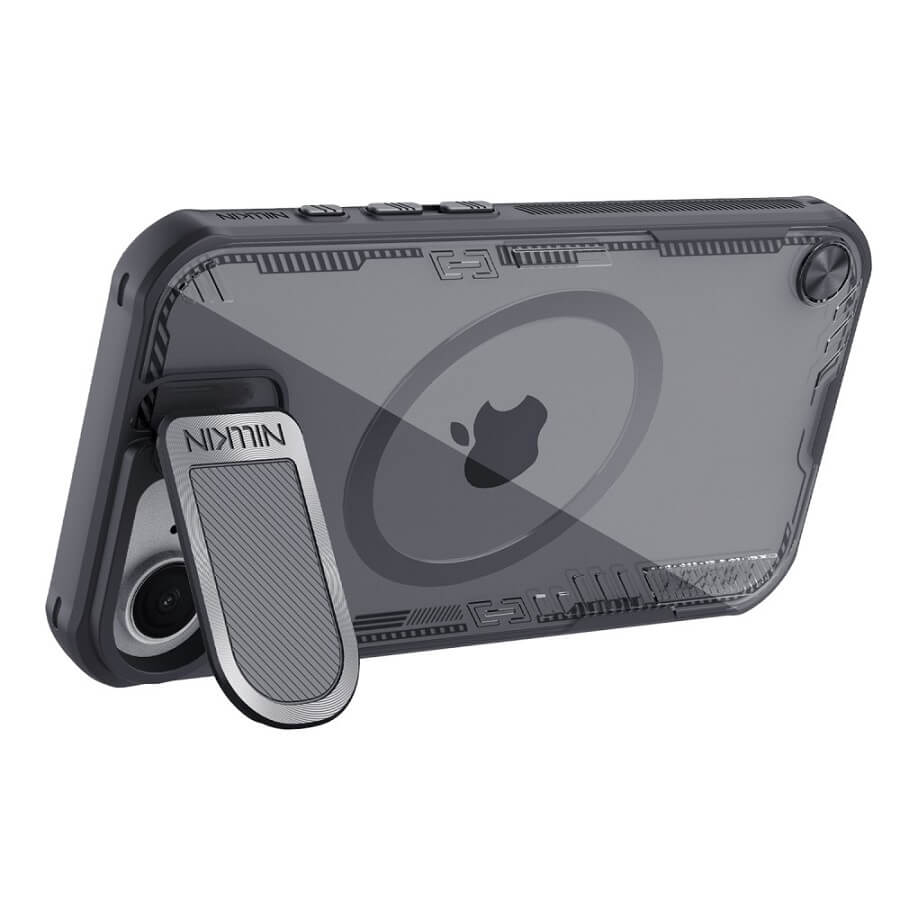 Magsafe Калъф за iPhone 17e/ 16e Nillkin Iceblade Prop Case, Черен (5)