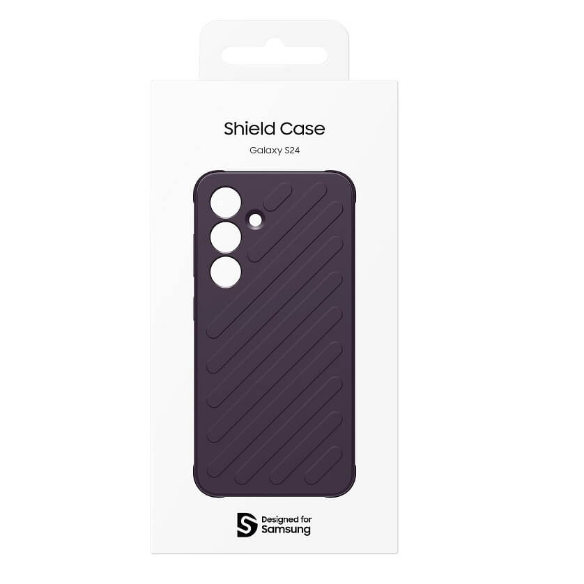 Оригинален Калъф за Samsung S24, Shield Case GP-FPS921SACVW, Тъмно Лилав (6)