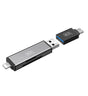 USB и Card Reader за iPhone/iPad/Mac (Lightning), Сив