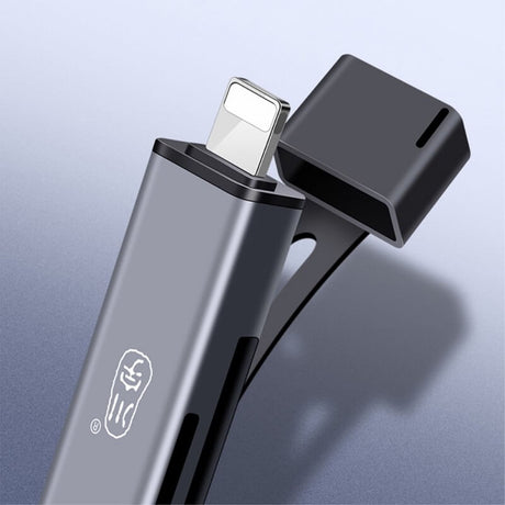 USB и Card Reader за iPhone/iPad/Mac (Lightning), Сив (8)