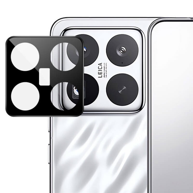 Протектор за Камерата на Xiaomi 15 Pro, Imak Full Cam Glass, Черен (6)
